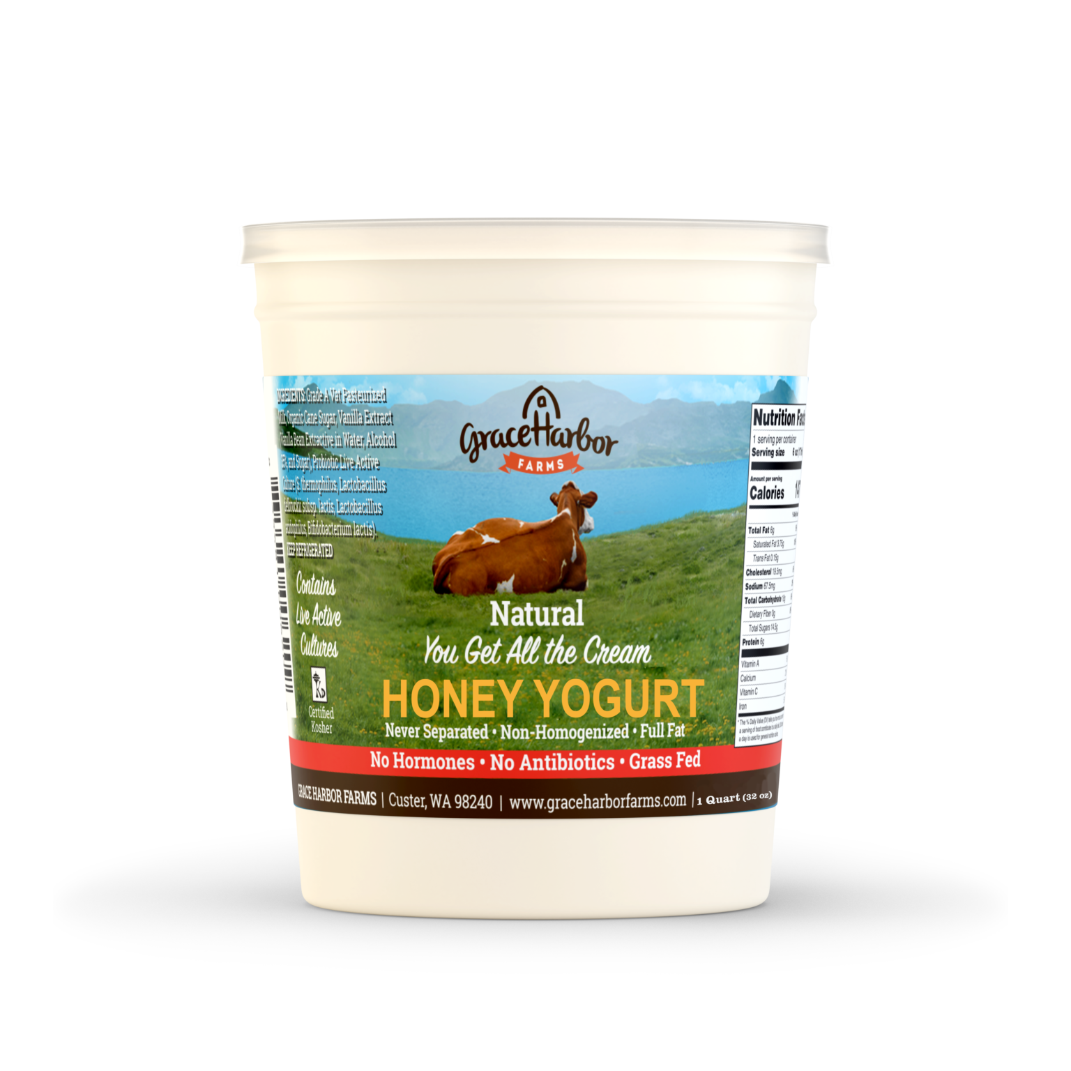 Our Yogurt ⋆ Grace Harbor Farms